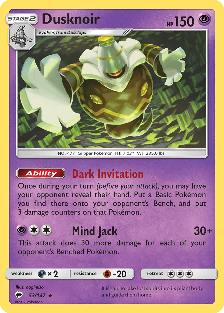 Dusknoir · Sombras Ardentes