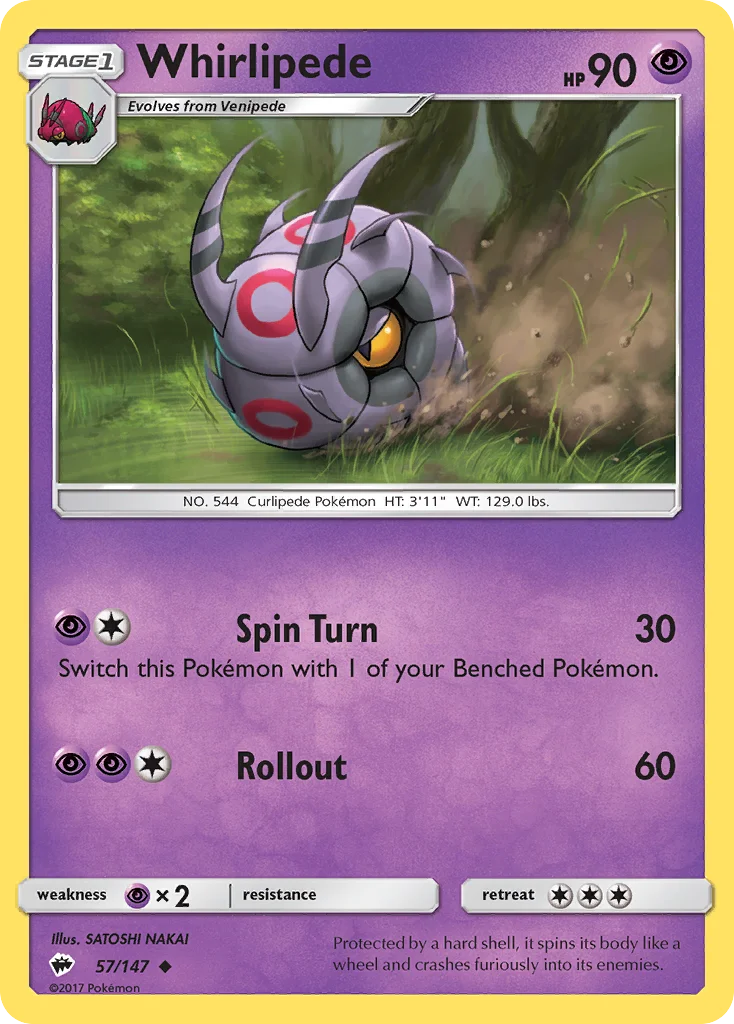 Whirlipede · Sombras Ardentes