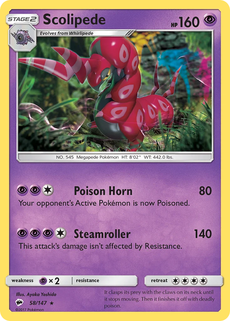 Scolipede · Burning Shadows