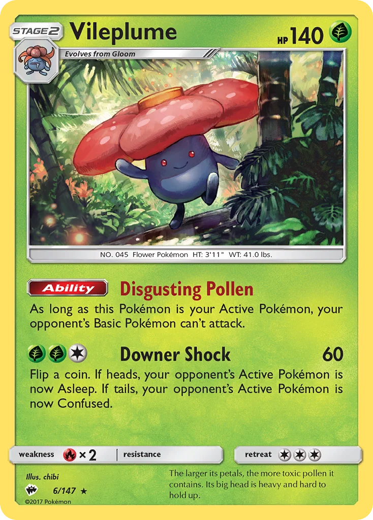 Vileplume · Burning Shadows