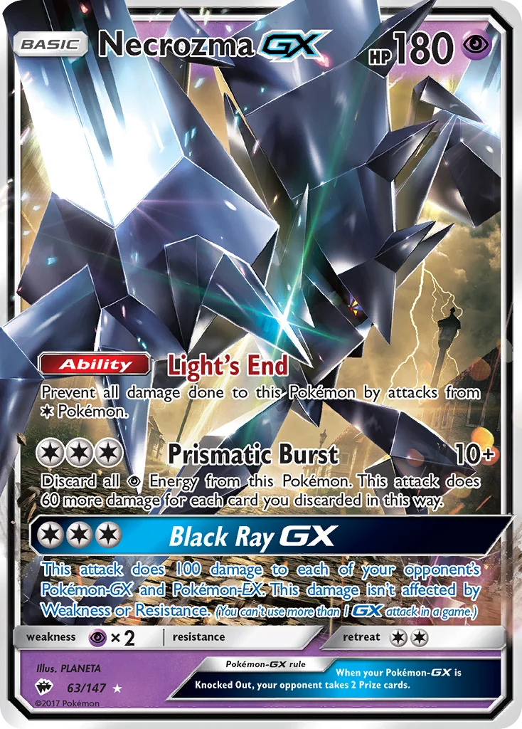 Necrozma-GX · Burning Shadows