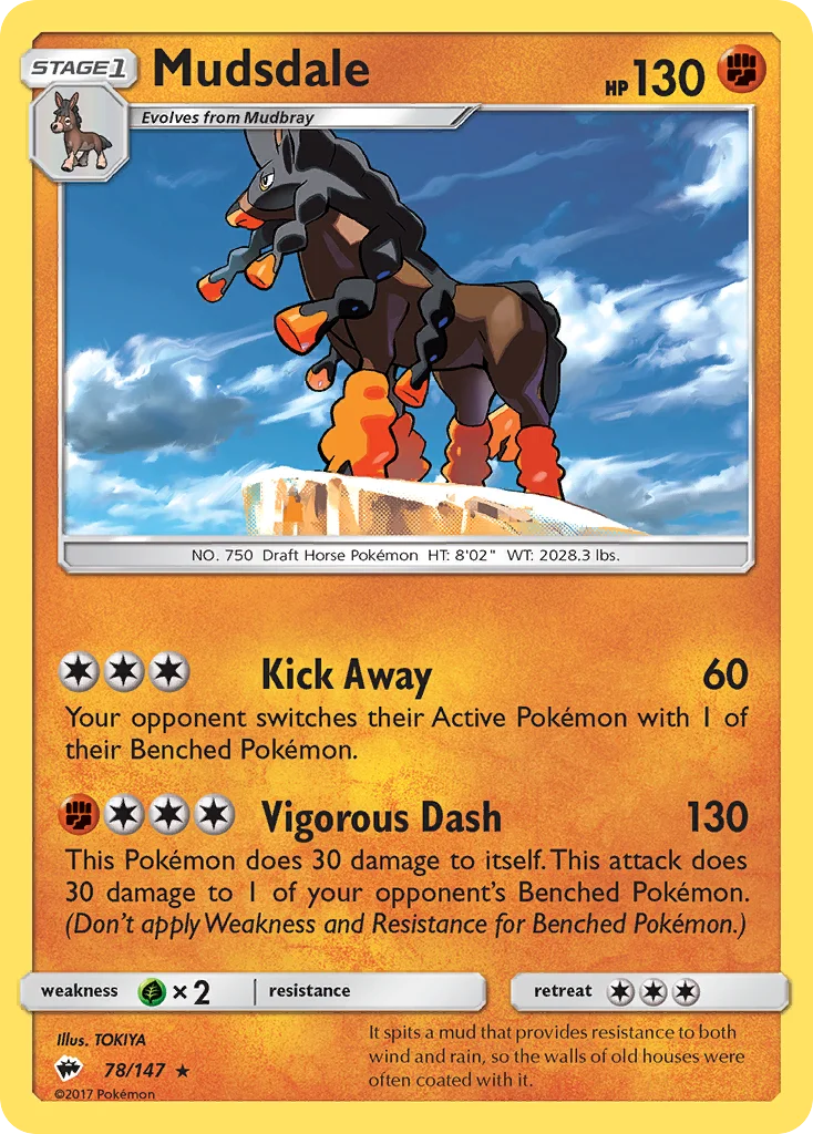 Mudsdale · Burning Shadows