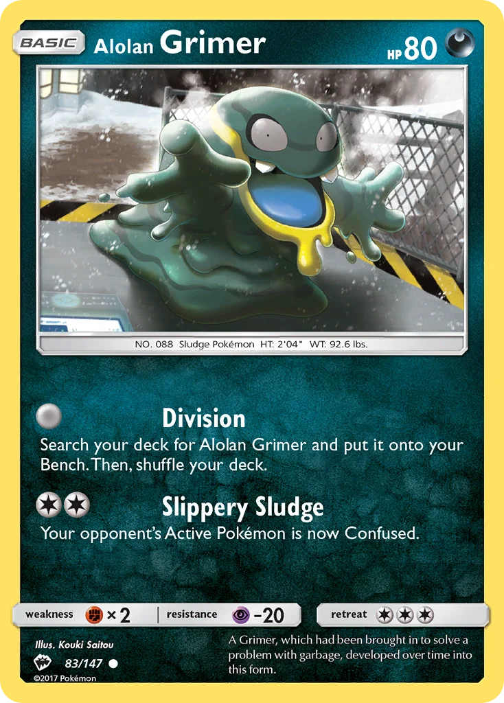 Alolan Grimer · Burning Shadows