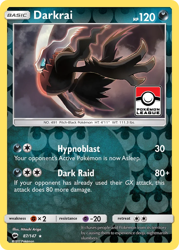 Darkrai · Sombras Ardentes