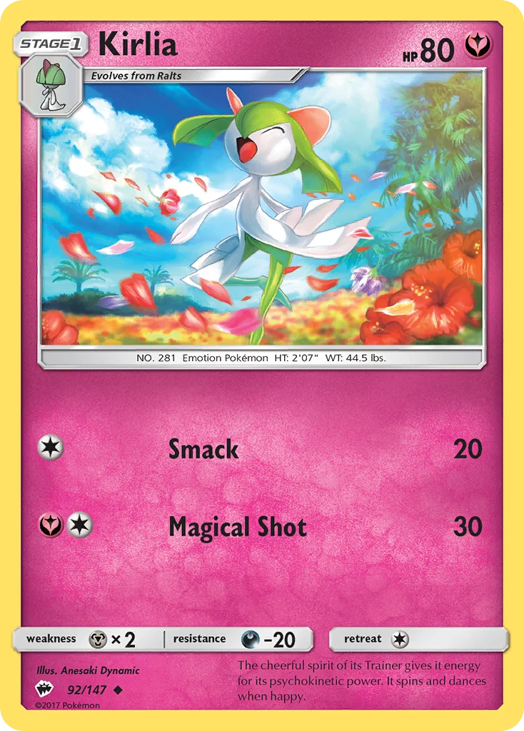 Kirlia · Burning Shadows