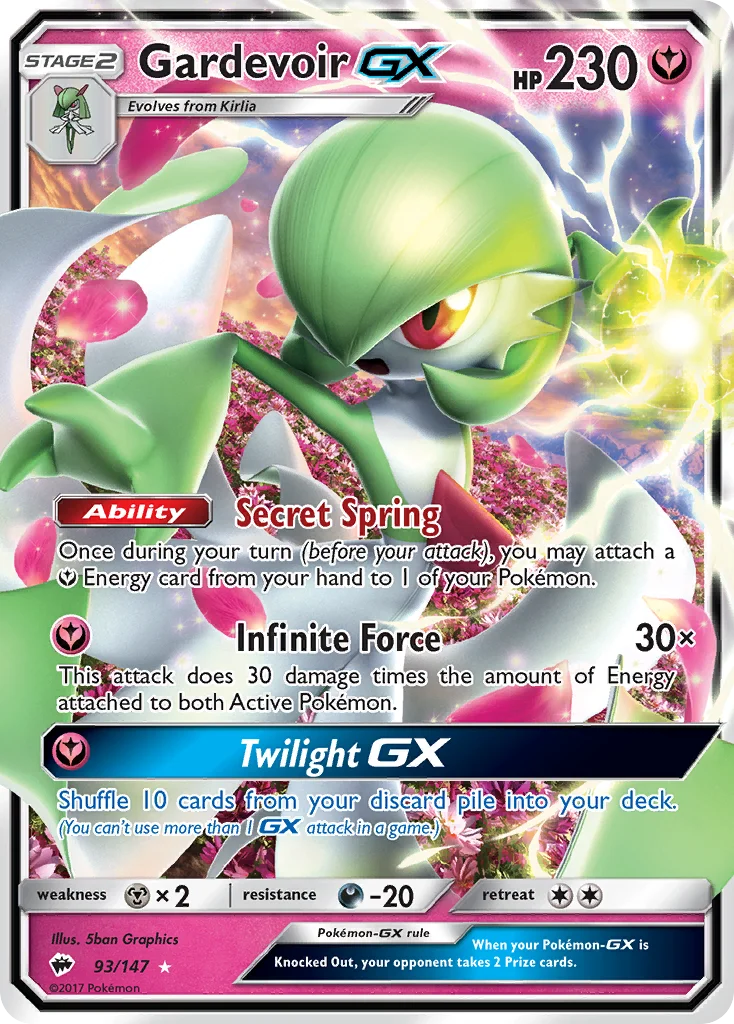 Gardevoir-GX · Burning Shadows