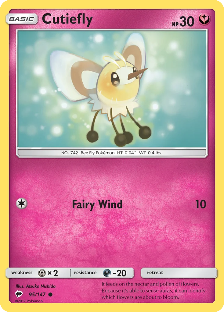 Cutiefly · Sombras Ardentes