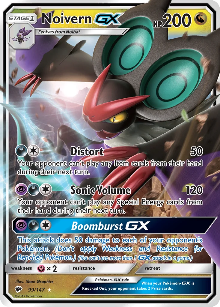 Noivern GX · Sombras Ardentes