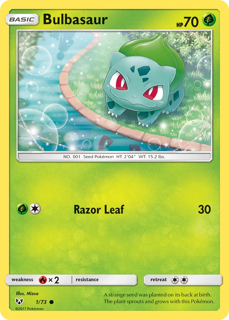 Bulbasaur · Shining Legends