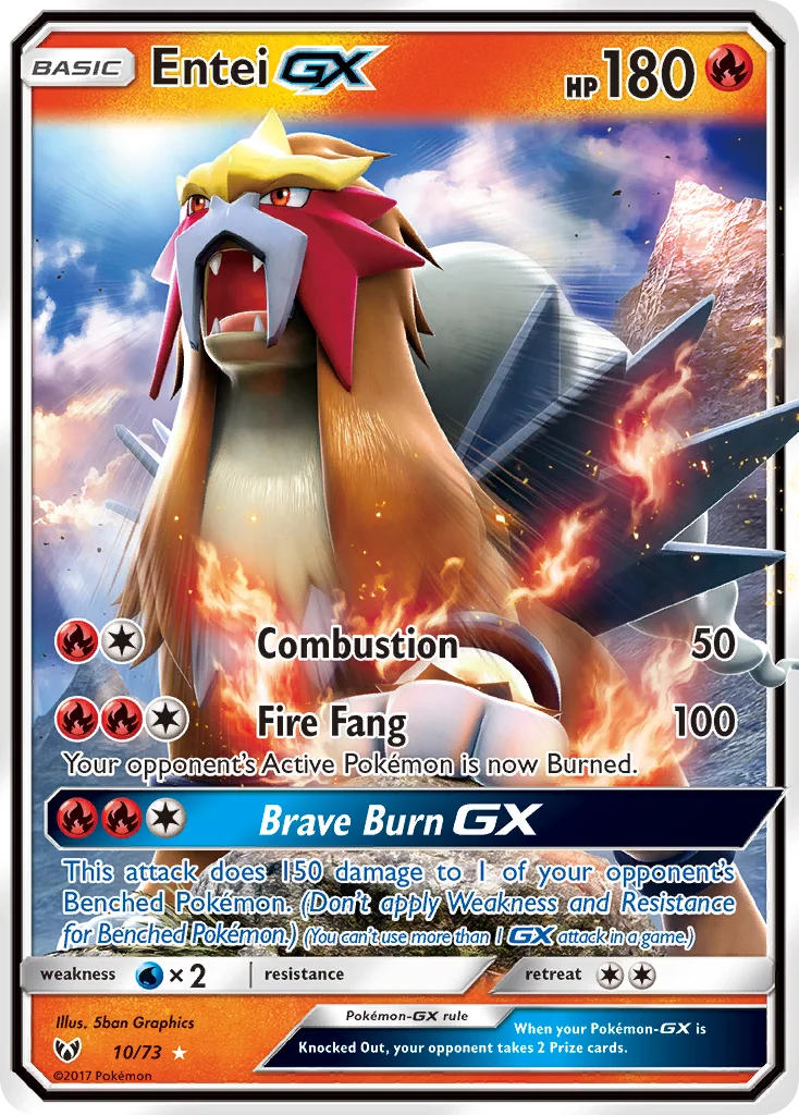 Entei GX · Lendas Luminescentes