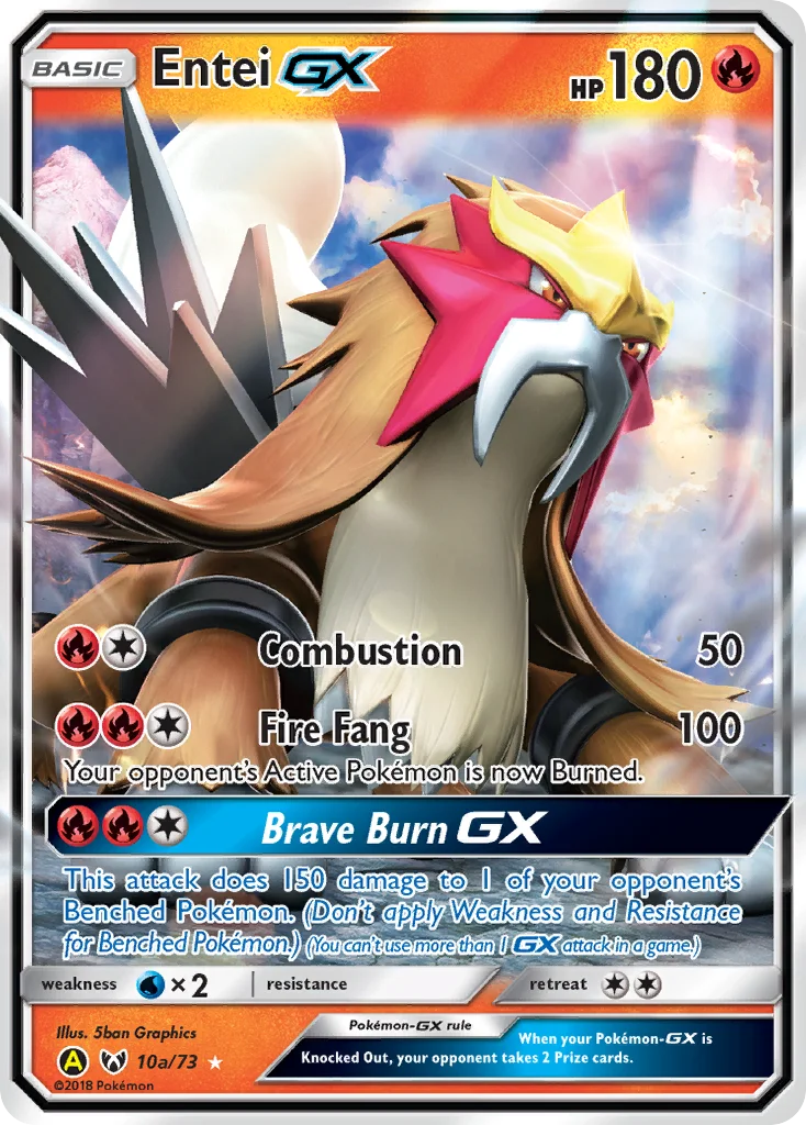 Entei-GX · Shining Legends