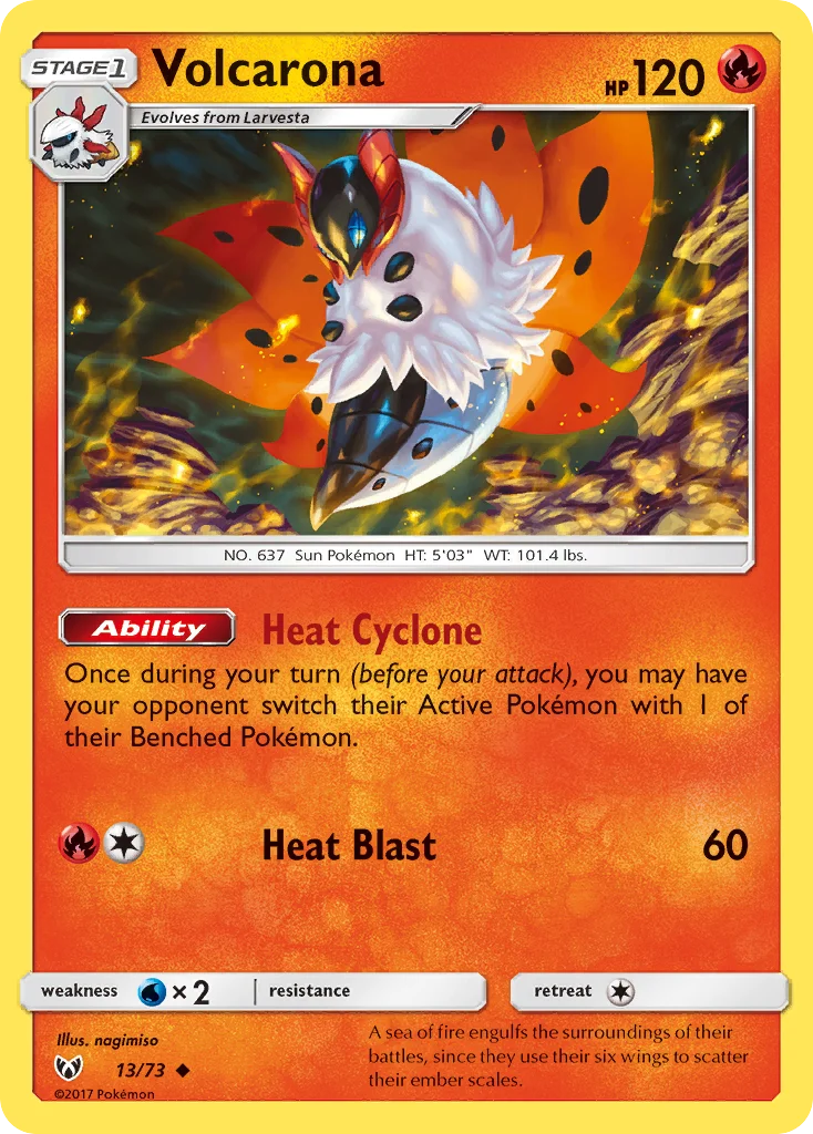 Volcarona · Shining Legends