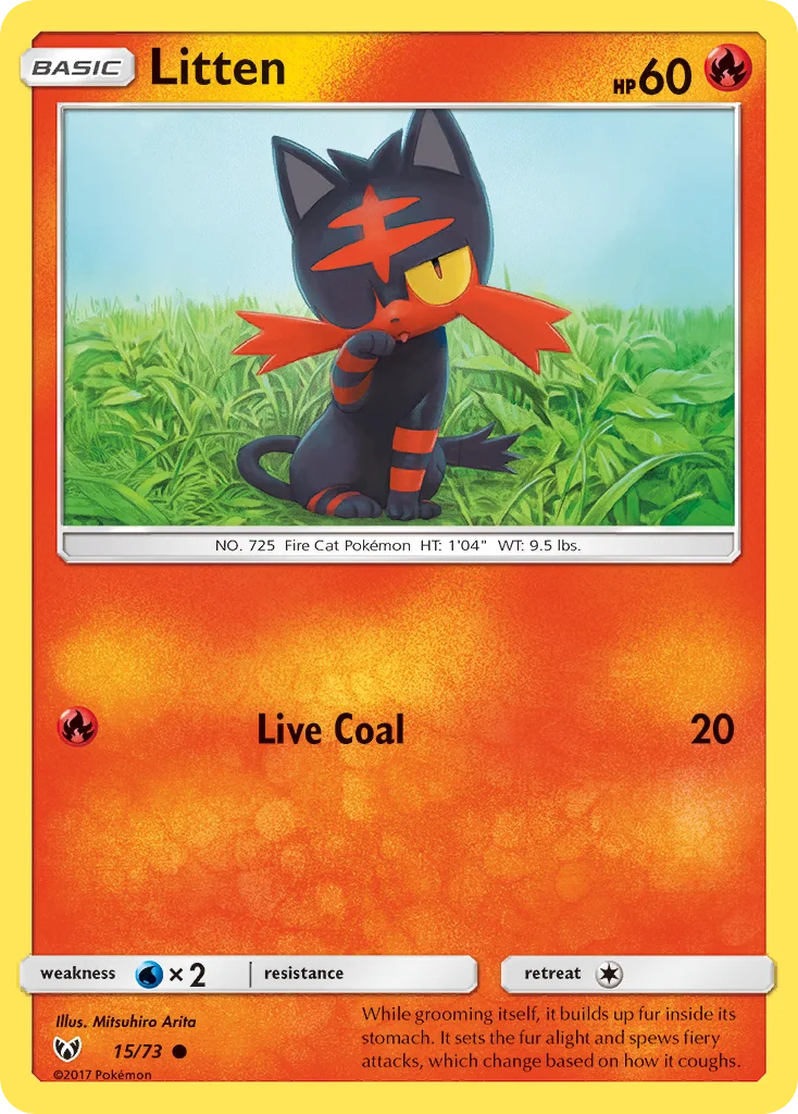 Litten · Shining Legends