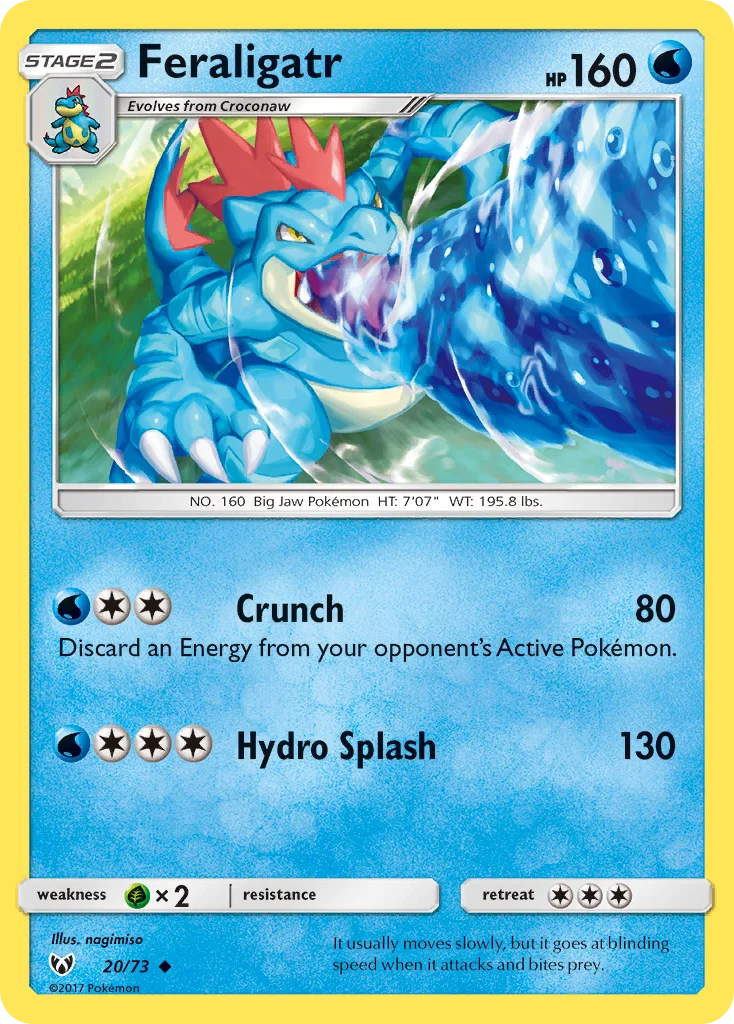 Feraligatr · Lendas Luminescentes