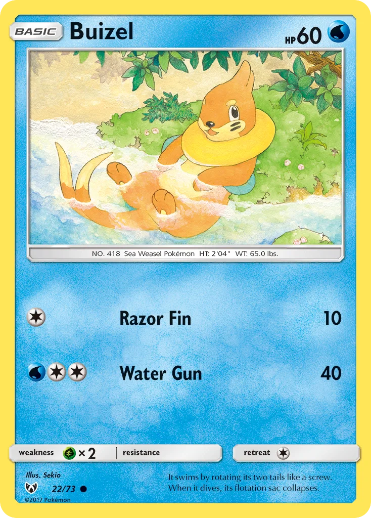 Buizel · Shining Legends