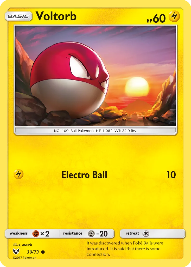 Voltorb · Shining Legends