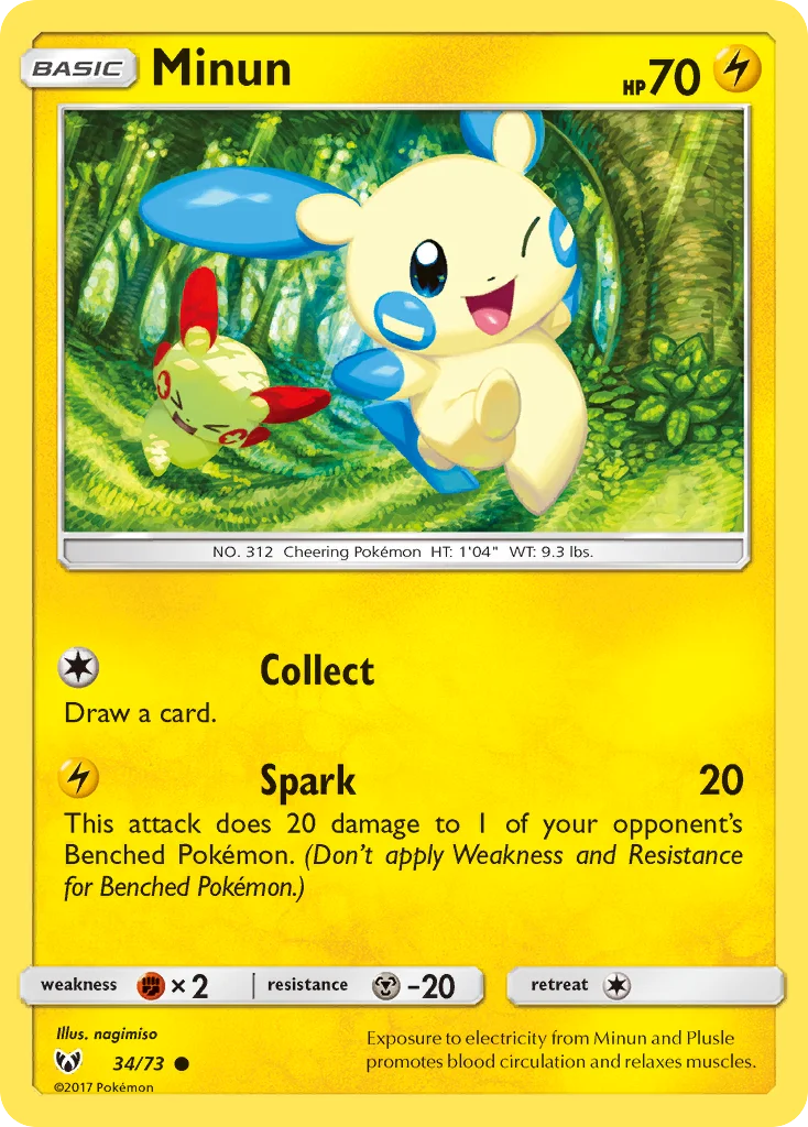 Minun · Shining Legends
