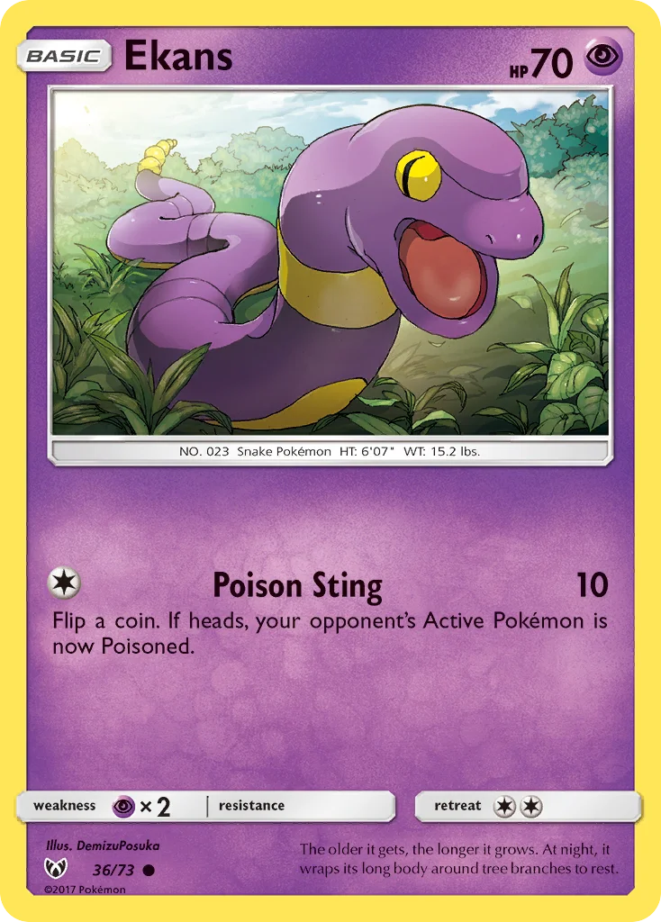 Ekans · Shining Legends