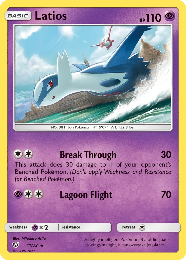 Latios · Shining Legends