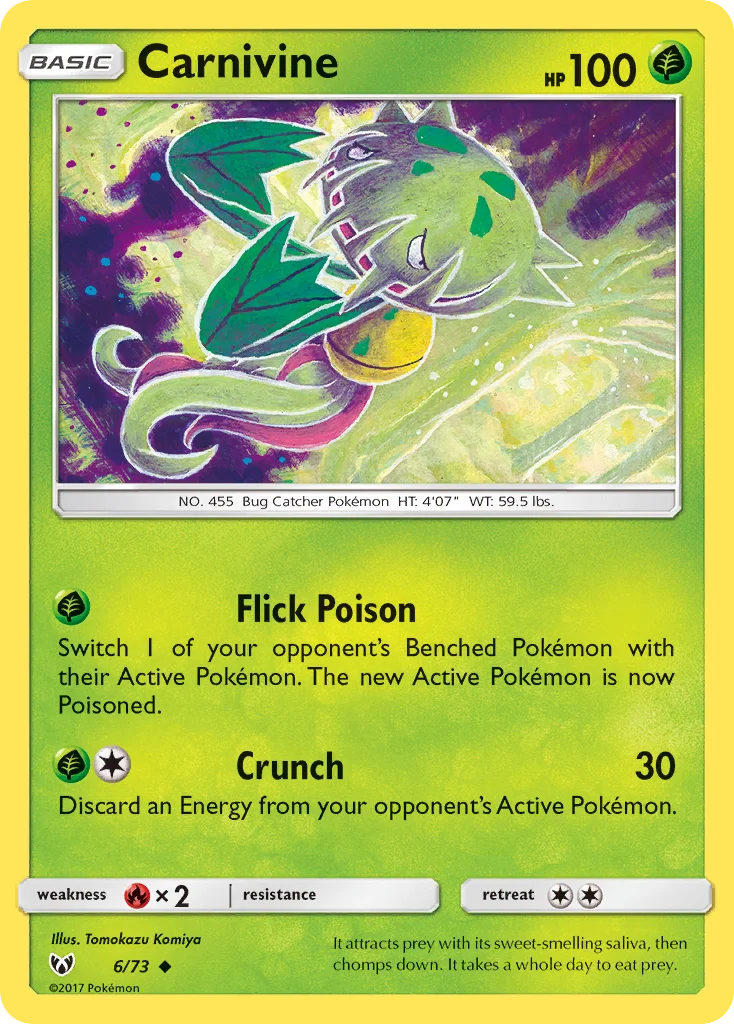 Carnivine · Shining Legends