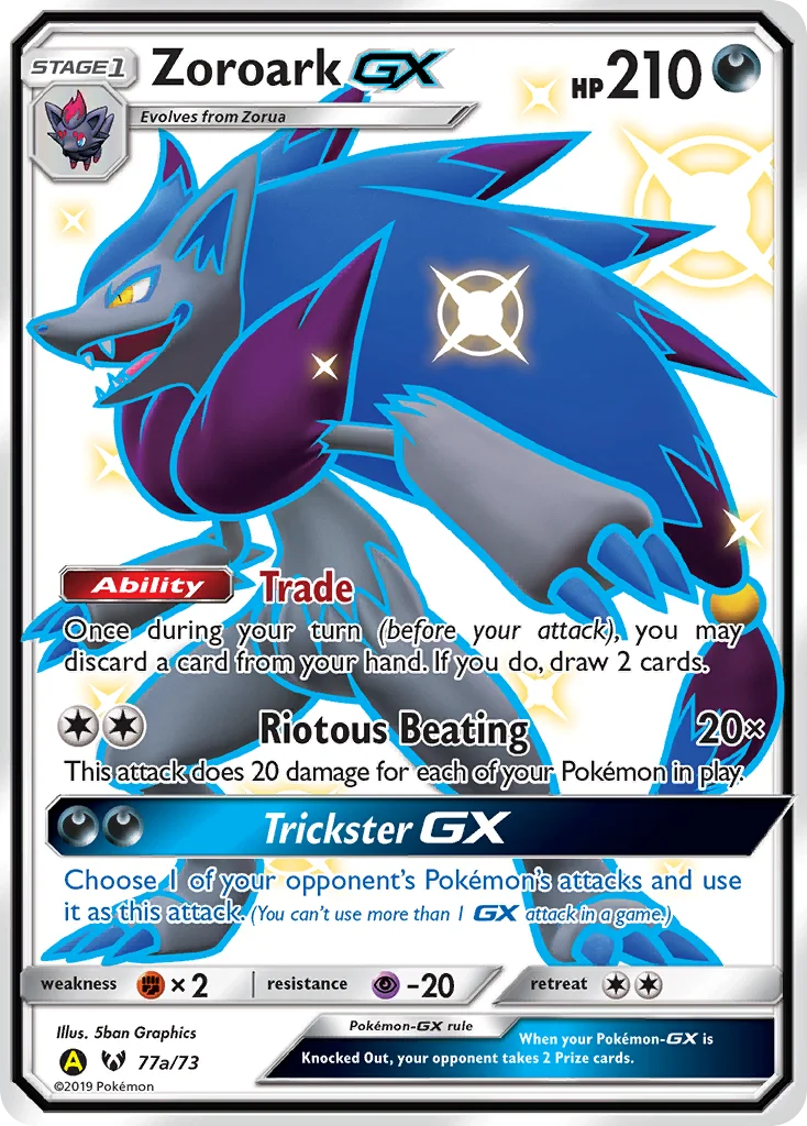 Zoroark-GX · Shining Legends