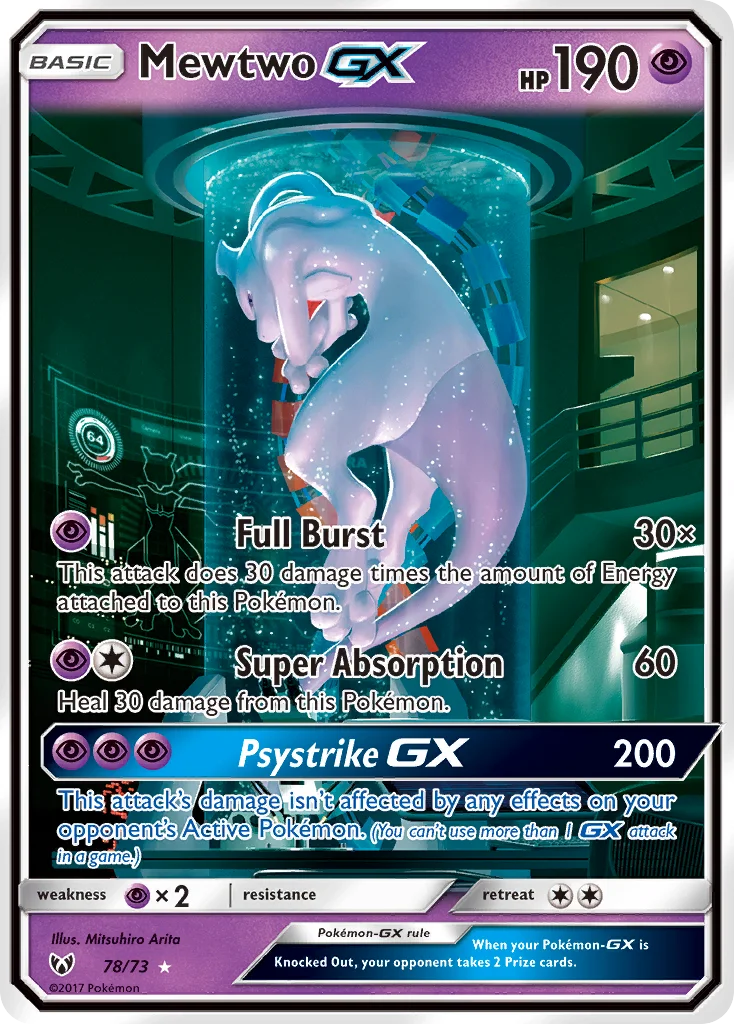 Mewtwo-GX · Shining Legends