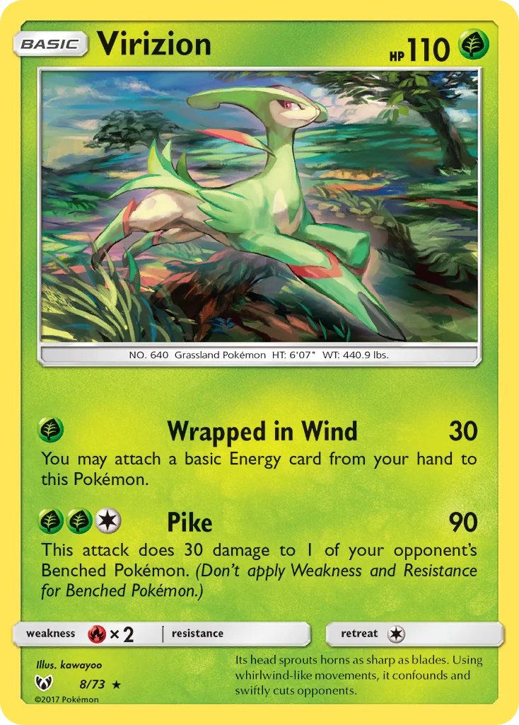 Virizion · Shining Legends