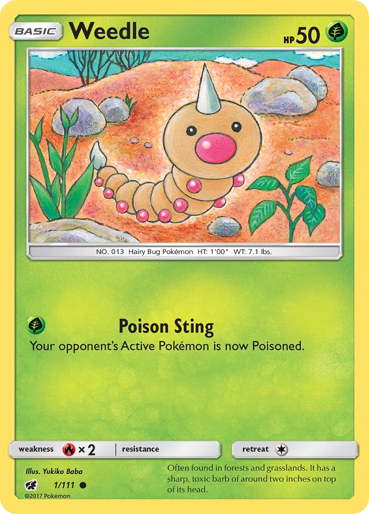 Weedle · Invasão Carmim