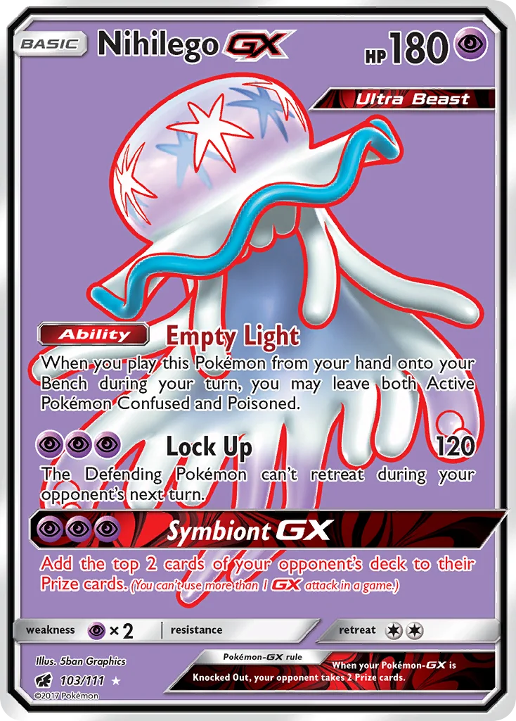Nihilego GX · Invasão Carmim
