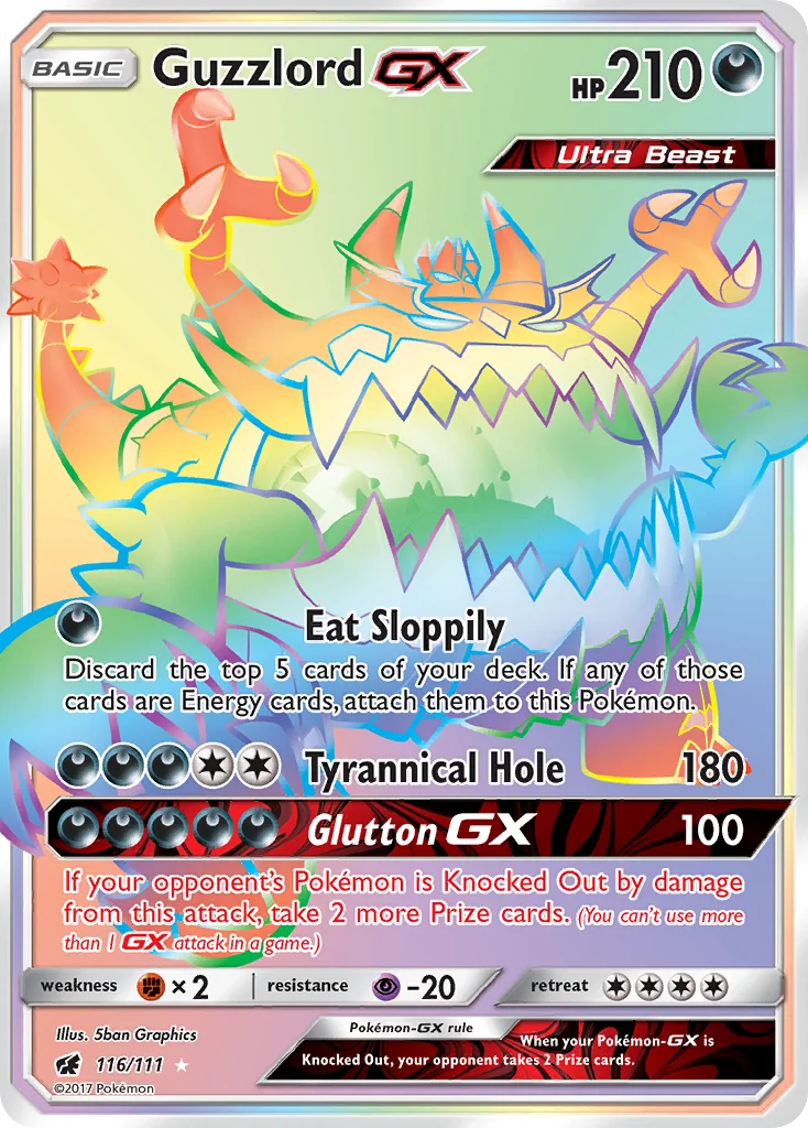 Guzzlord GX · Invasão Carmim