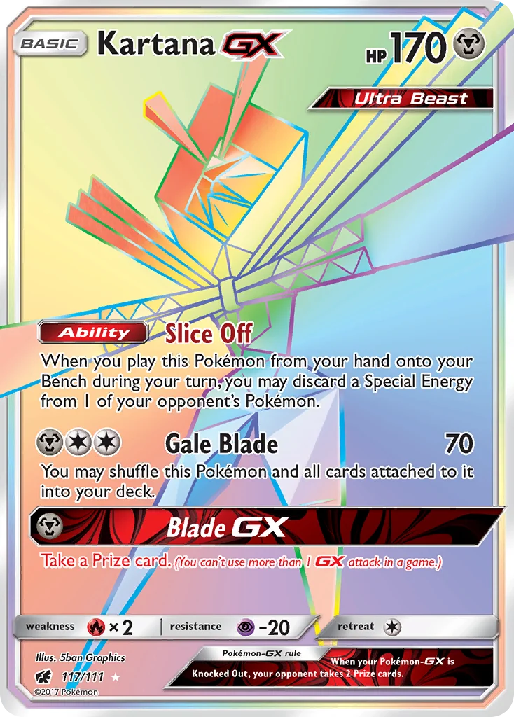 Kartana-GX · Crimson Invasion