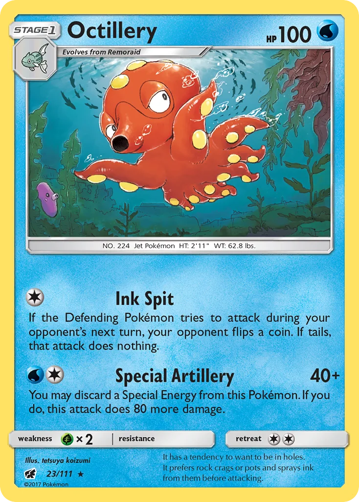 Octillery · Crimson Invasion