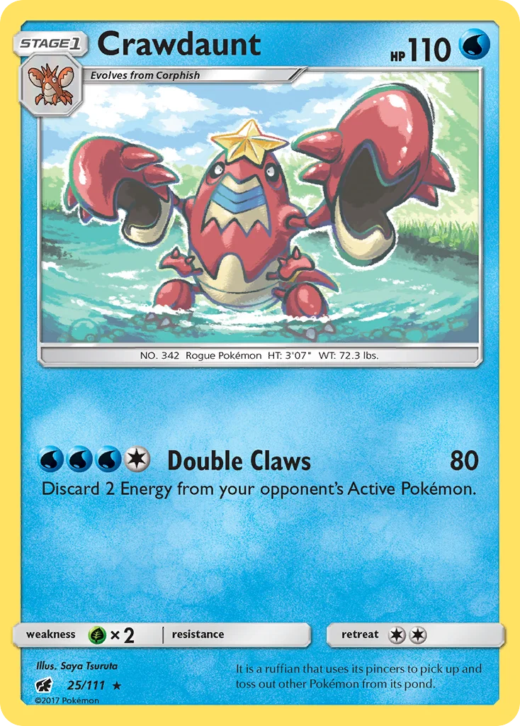 Crawdaunt · Crimson Invasion