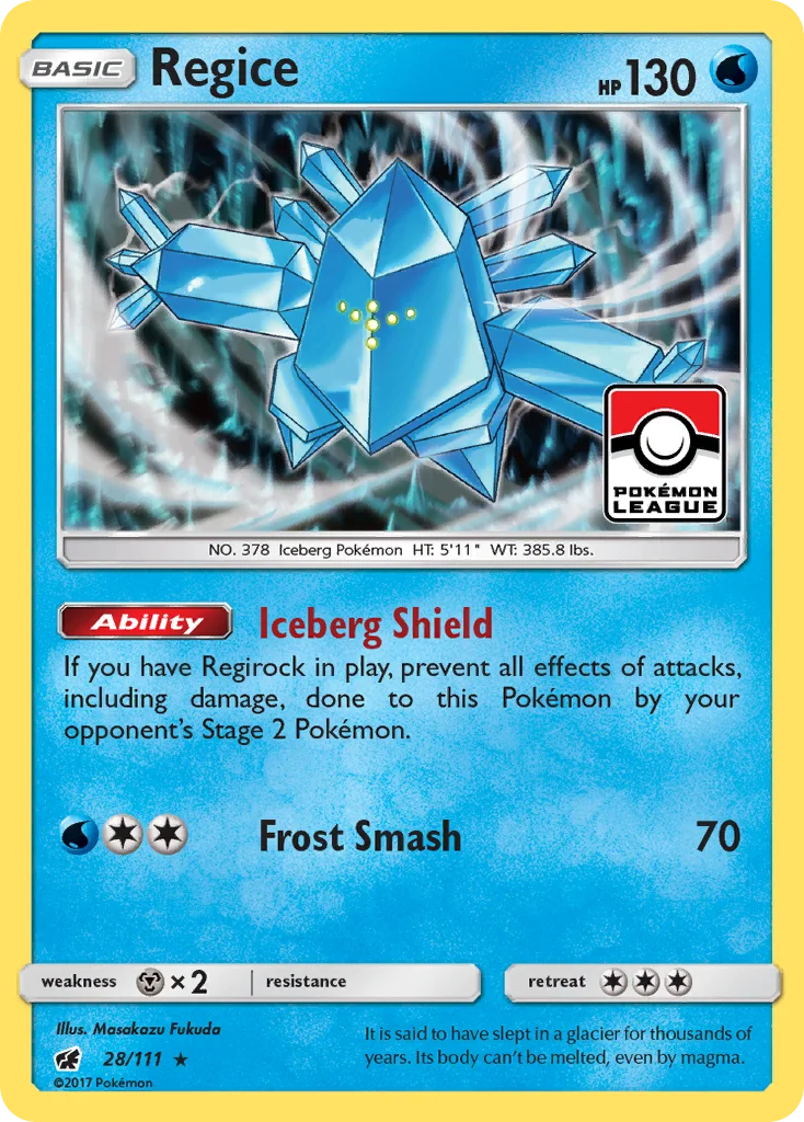 Regice · Crimson Invasion