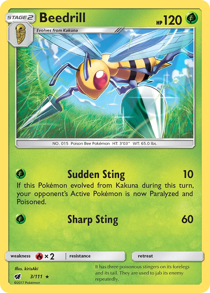 Beedrill · Crimson Invasion