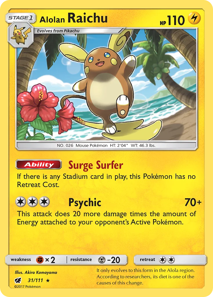 Alolan Raichu · Crimson Invasion