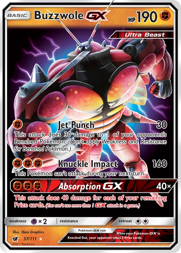 Buzzwole GX · Invasão Carmim