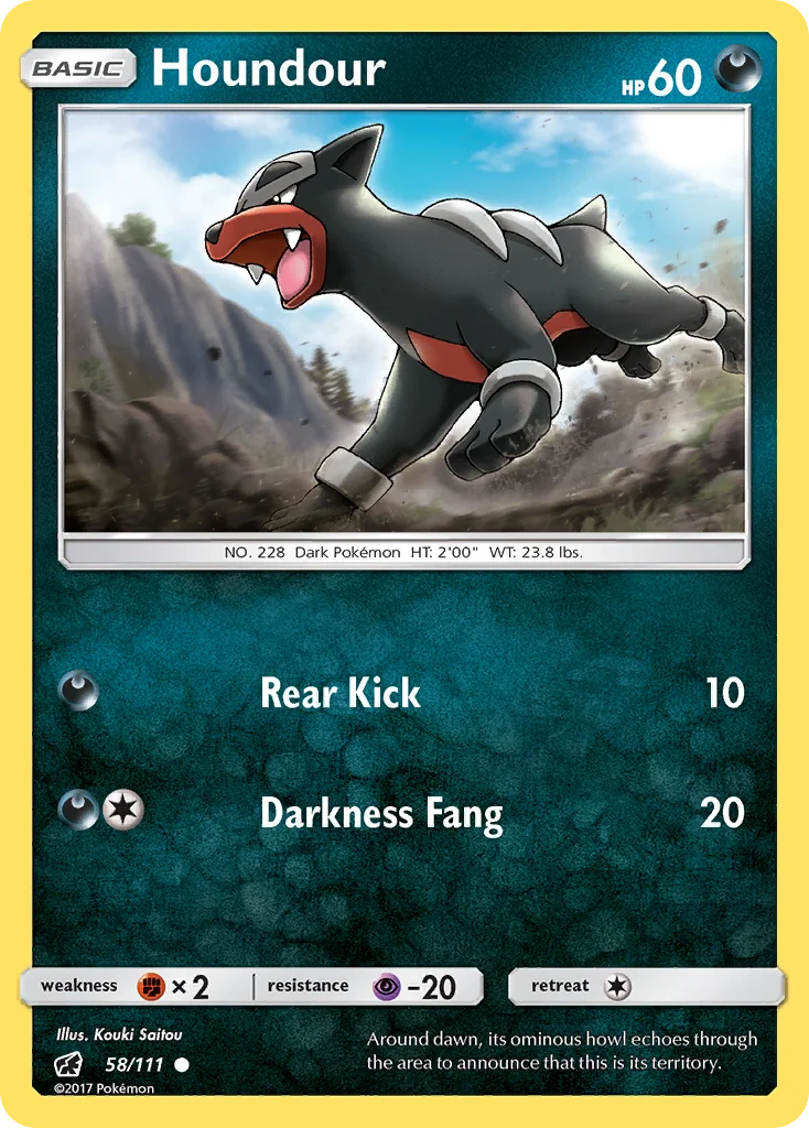 Houndour · Invasão Carmim