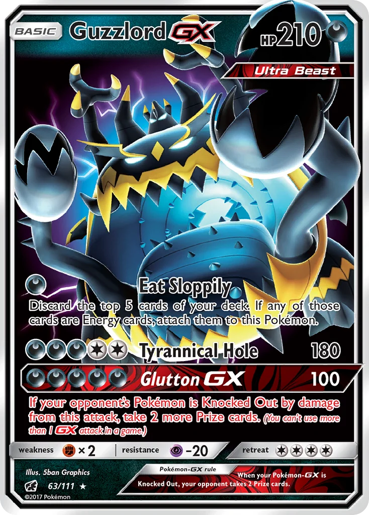 Guzzlord GX · Invasão Carmim