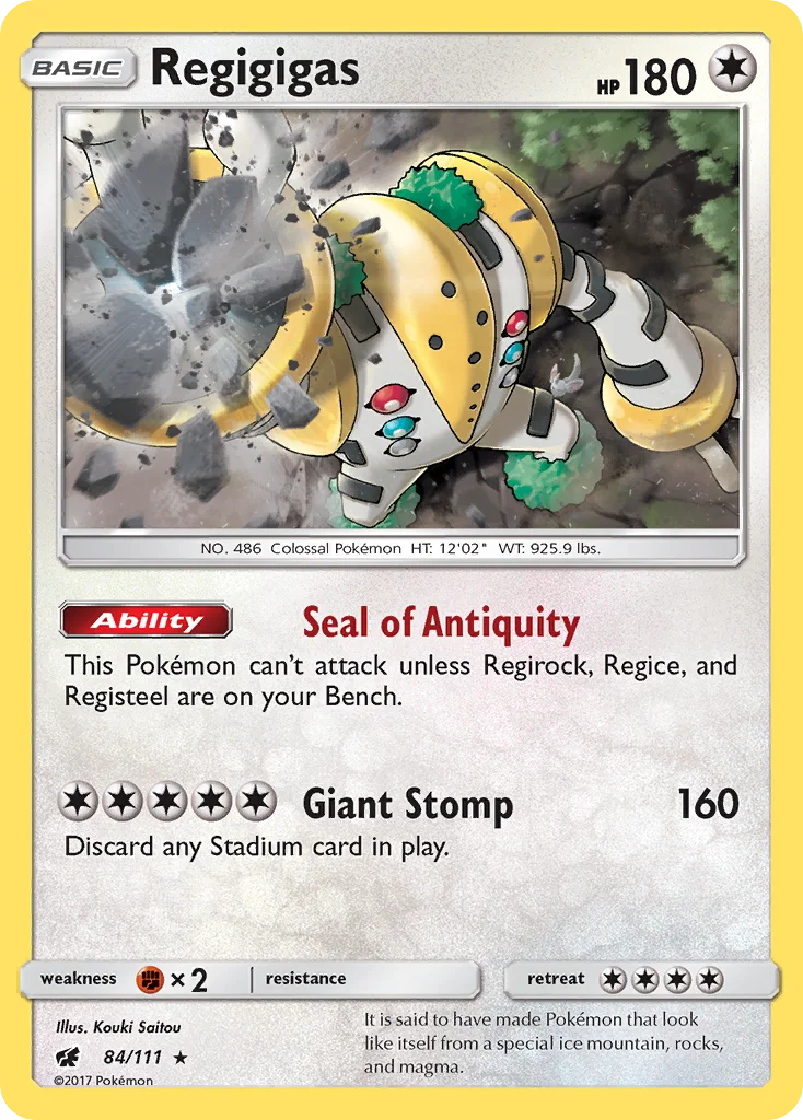 Regigigas · Crimson Invasion
