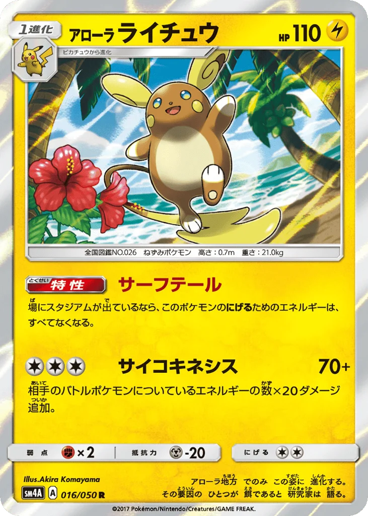 Alolan Raichu · Ultradimensional Beasts