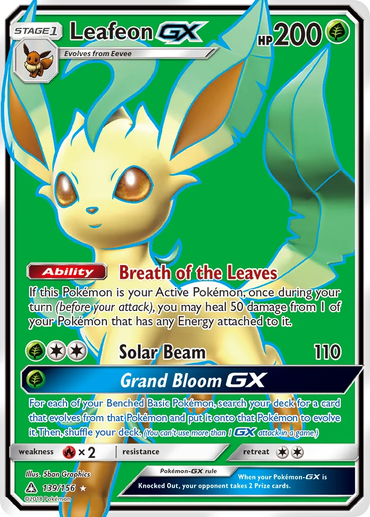 Leafeon-GX · Ultra Prism