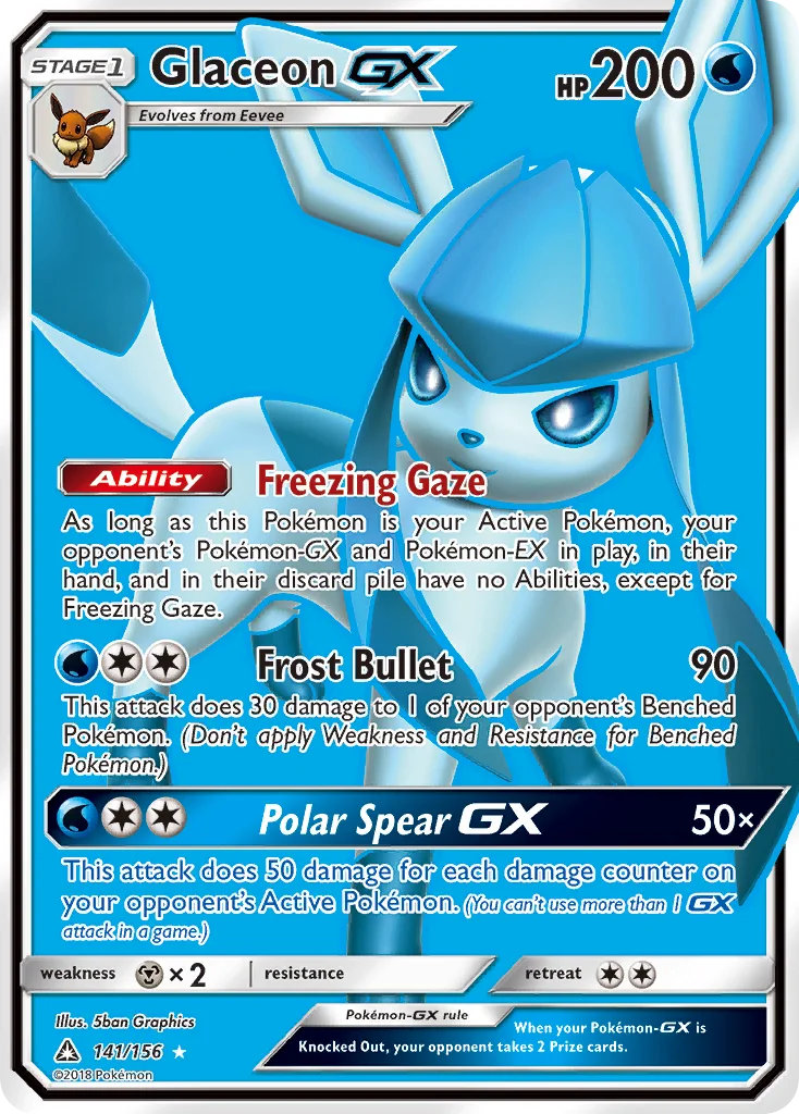 Glaceon-GX · Ultra Prism