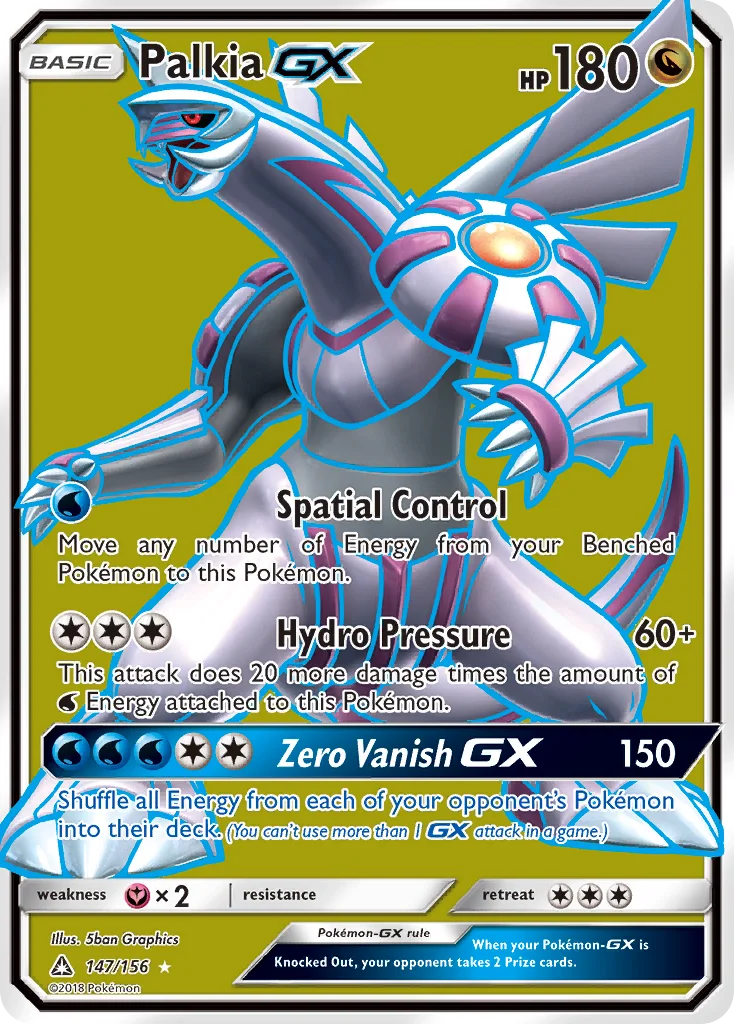 Palkia GX · Ultra Prisma