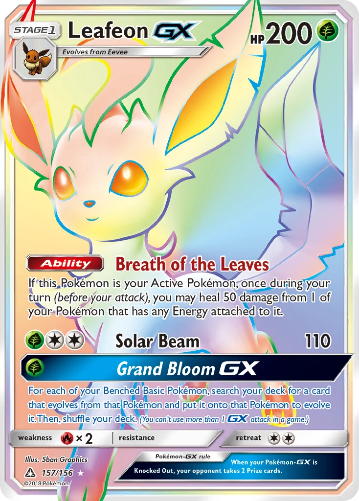 Leafeon-GX · Ultra Prism