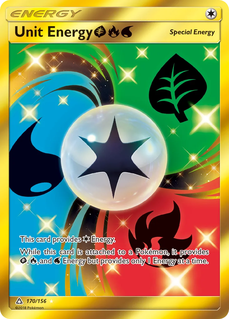 Unit Energy GrassFireWater · Ultra Prism