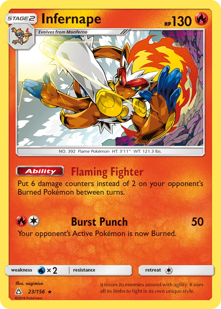 Infernape · Ultra Prism