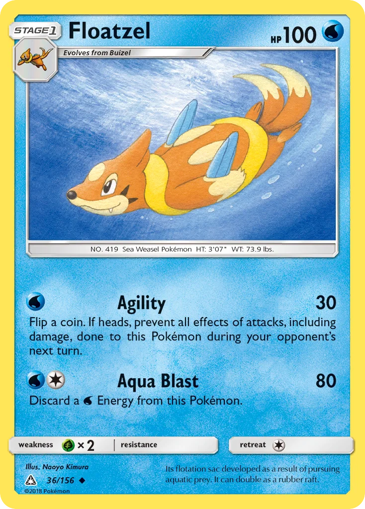 Floatzel · Ultra Prism