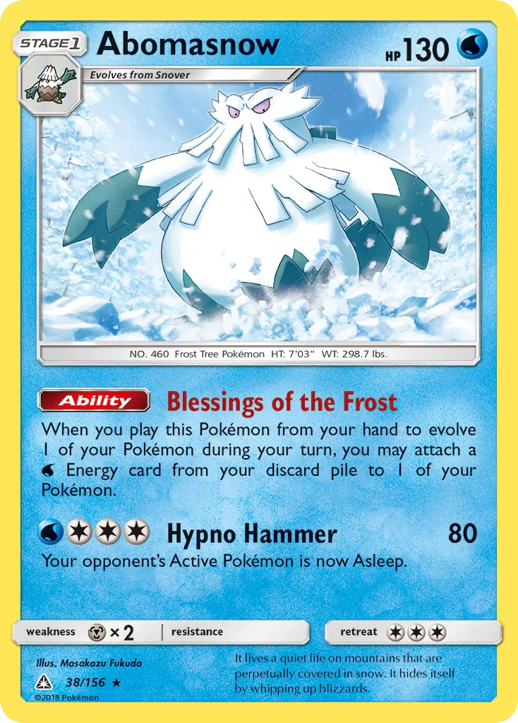 Abomasnow · Ultra Prism