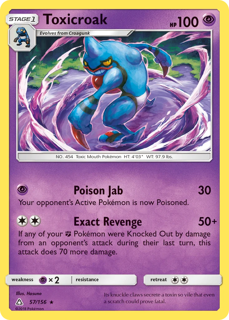 Toxicroak · Ultra Prisma